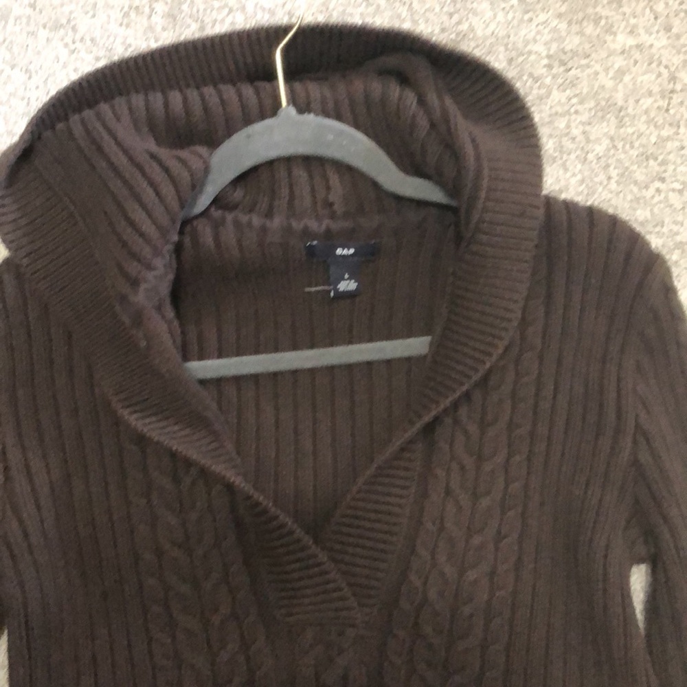 BOGO HALF OFF Brown Gap sweater - Picture 5 of 7